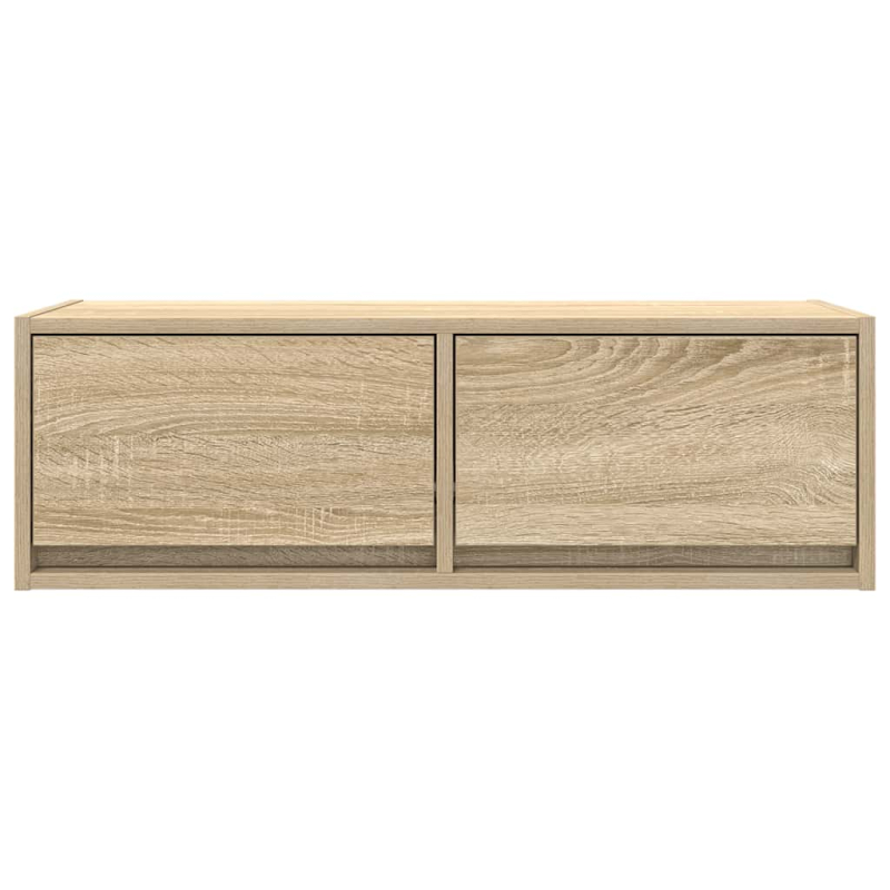 TV-Schränke 2 Stk. Sonoma-Eiche 80x31x25,5 cm Holzwerkstoff