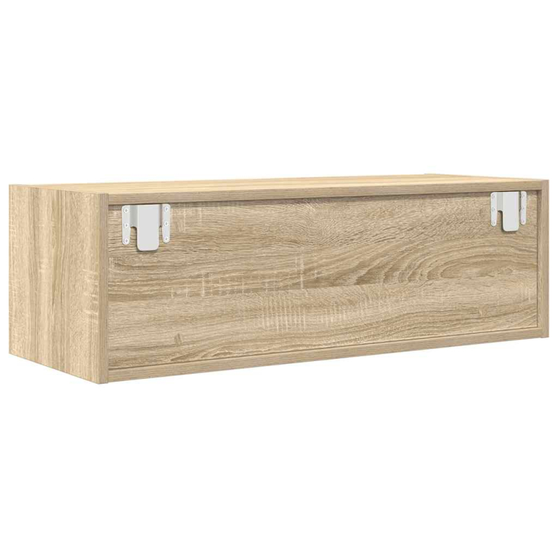 TV-Schränke 2 Stk. Sonoma-Eiche 80x31x25,5 cm Holzwerkstoff