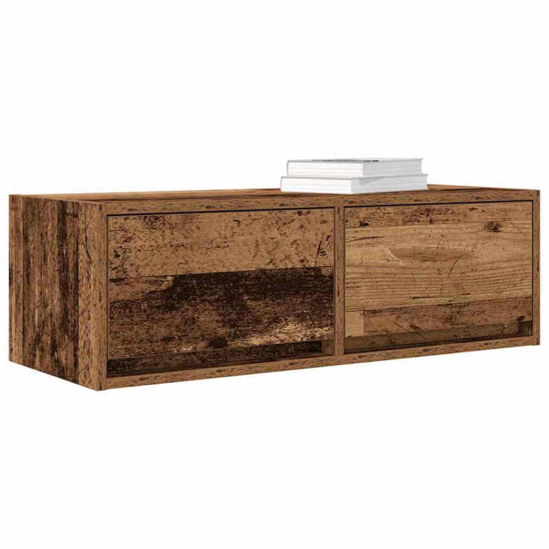 TV-Schrank Altholz-Optik 80x31x25,5 cm Holzwerkstoff