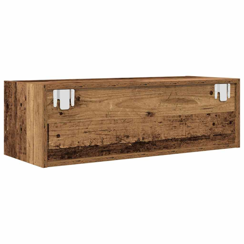 TV-Schränke 2 Stk. Altholz-Optik 80x31x25,5 cm Holzwerkstoff