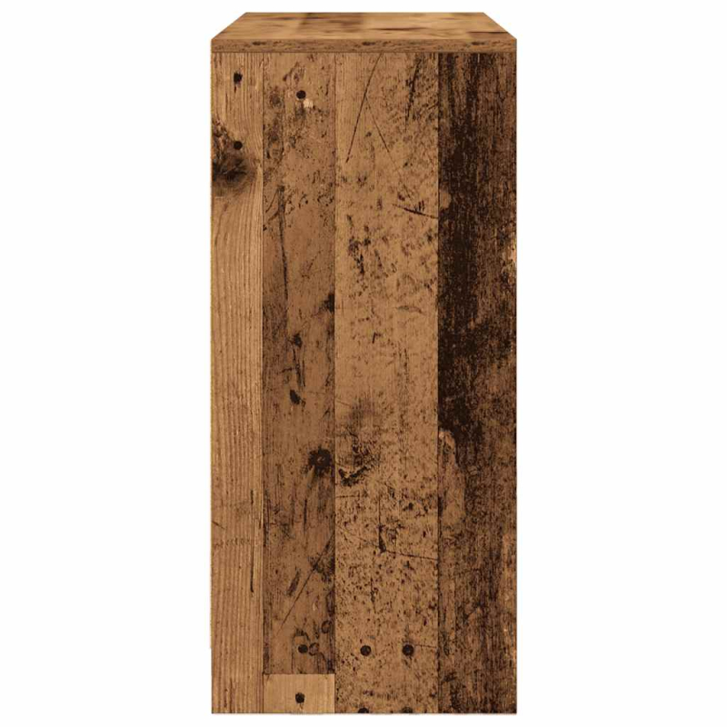 Sideboard mit Schublade Altholz-Optik 80x34x76 cm Holzwerkstoff