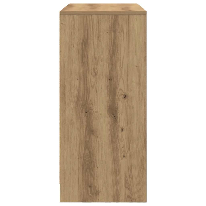 Sideboard mit Schublade Artisan-Eiche 80x34x76 cm Holzwerkstoff