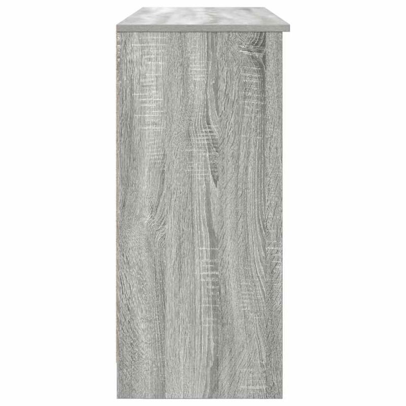 Sideboard mit Schublade Grau Sonoma 101x35x76 cm Holzwerkstoff