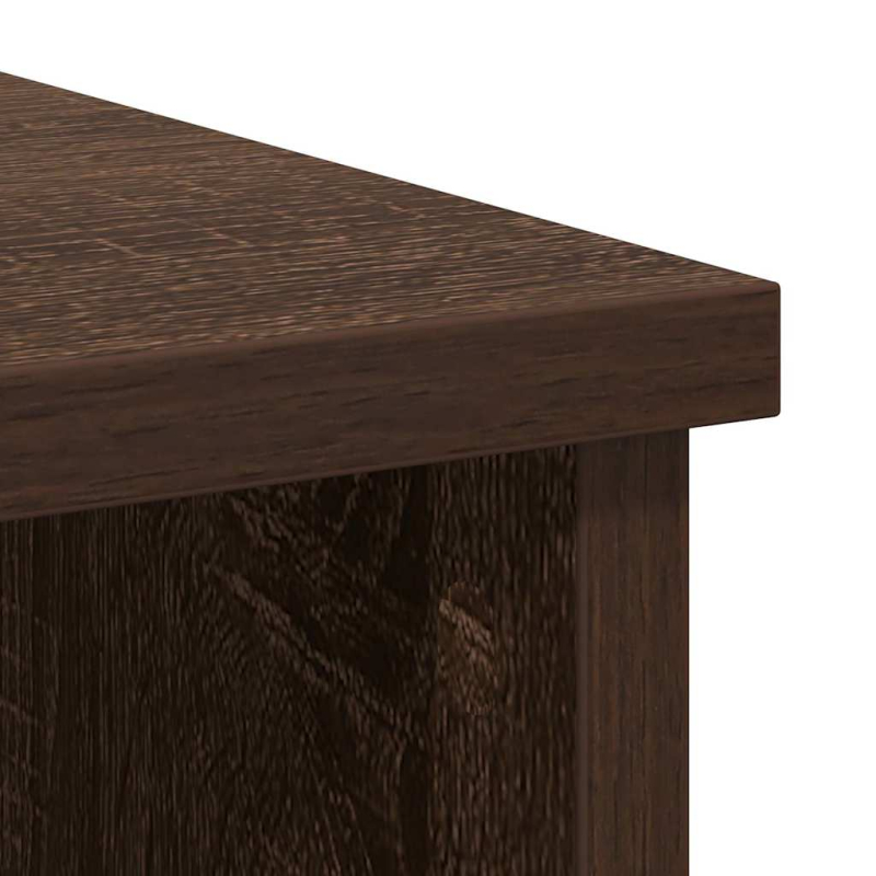 Sideboard mit Schublade Braun Eichen-Optik 101x35x76 cm
