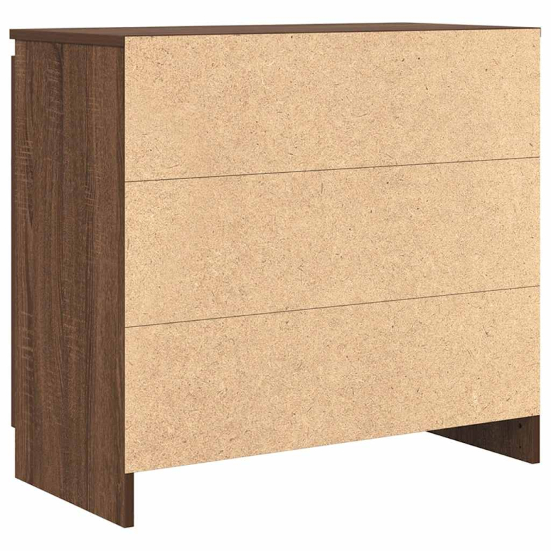 Sideboard mit Schublade Braun Eichen-Optik 71x35x65 cm