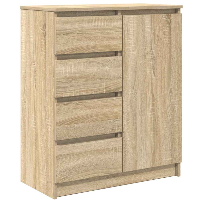 Sideboard mit Schubladen Sonoma-Eiche 71x35x84 cm Holzwerkstoff