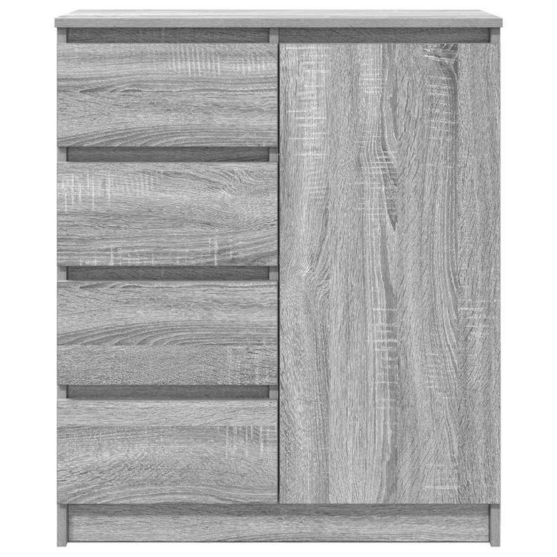 Sideboard mit Schubladen Grau Sonoma 71x35x84 cm Holzwerkstoff