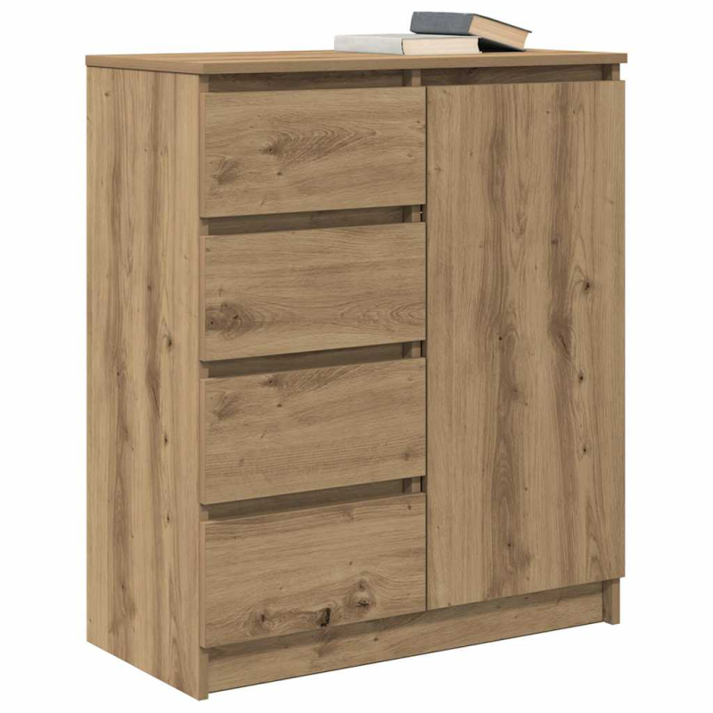 Sideboard mit Schubladen Artisan-Eiche 71x35x84cm Holzwerkstoff