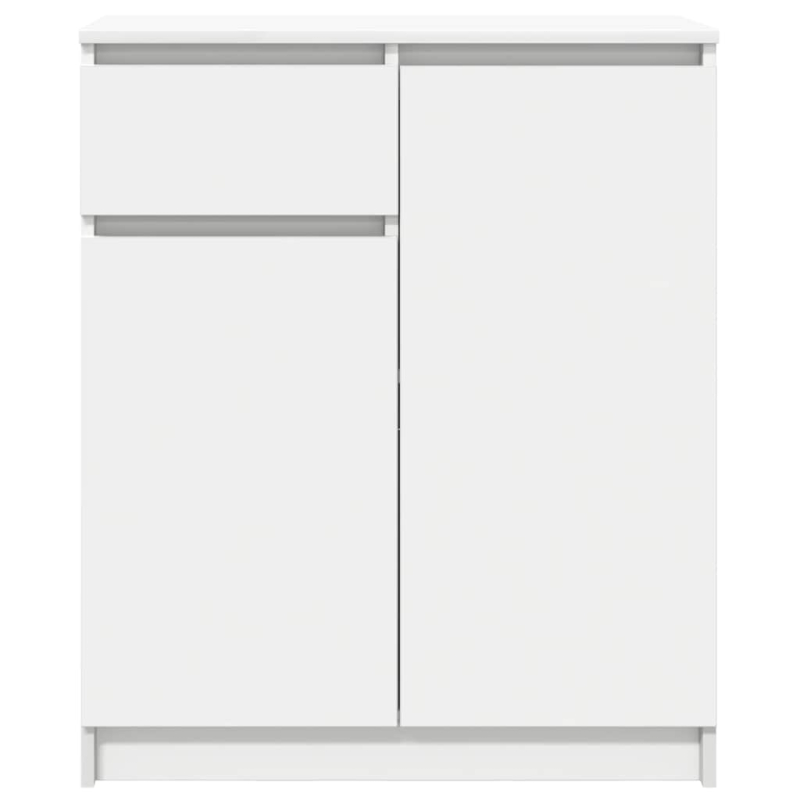 Sideboard mit Schublade Weiß 71x35x84 cm Holzwerkstoff