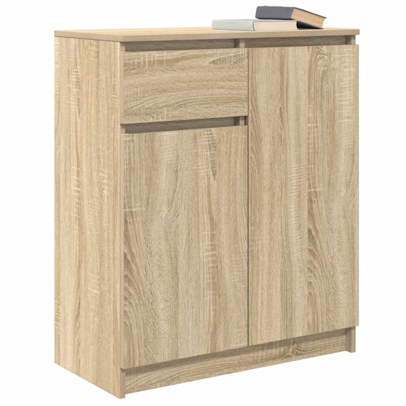 Sideboard mit Schublade Sonoma-Eiche 71x35x84 cm Holzwerkstoff