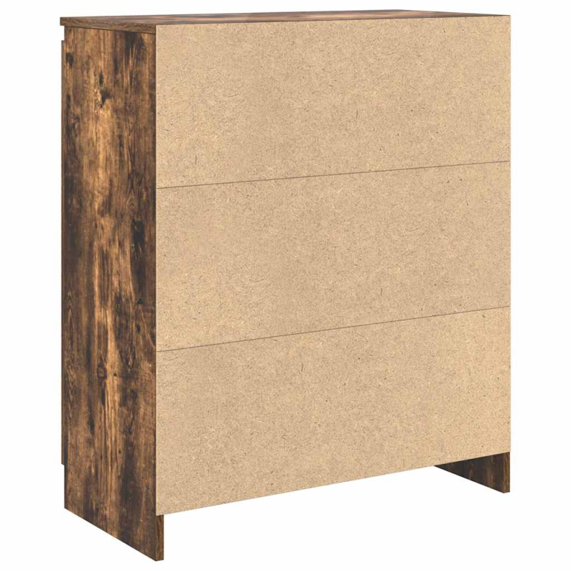 Sideboard mit Schublade Räuchereiche 71x35x84 cm Holzwerkstoff