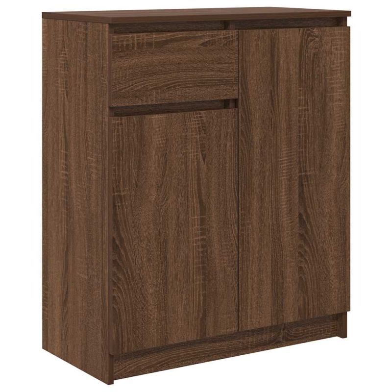 Sideboard mit Schublade Braun Eichen-Optik 71x35x84 cm