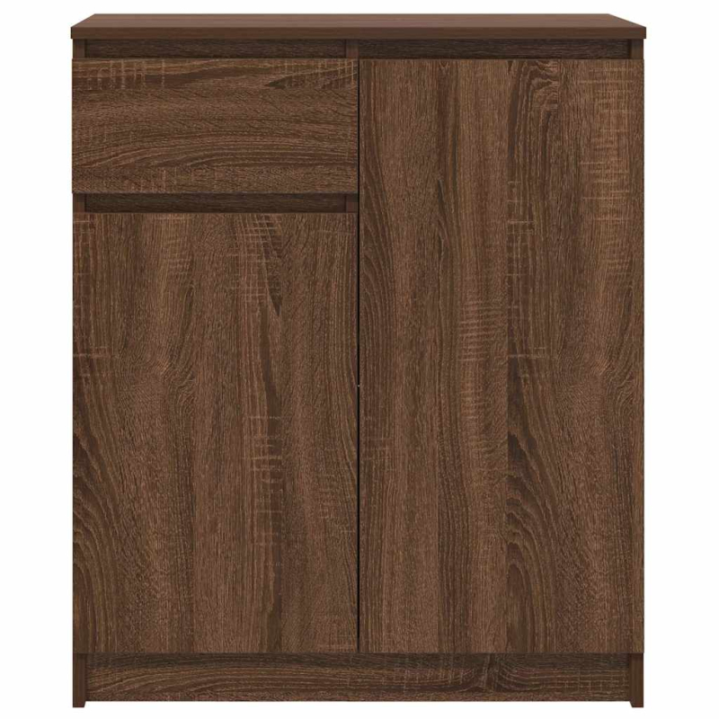 Sideboard mit Schublade Braun Eichen-Optik 71x35x84 cm