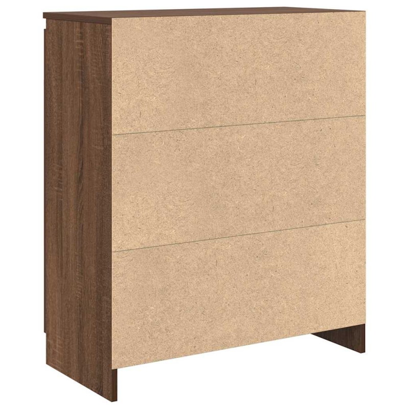 Sideboard mit Schublade Braun Eichen-Optik 71x35x84 cm