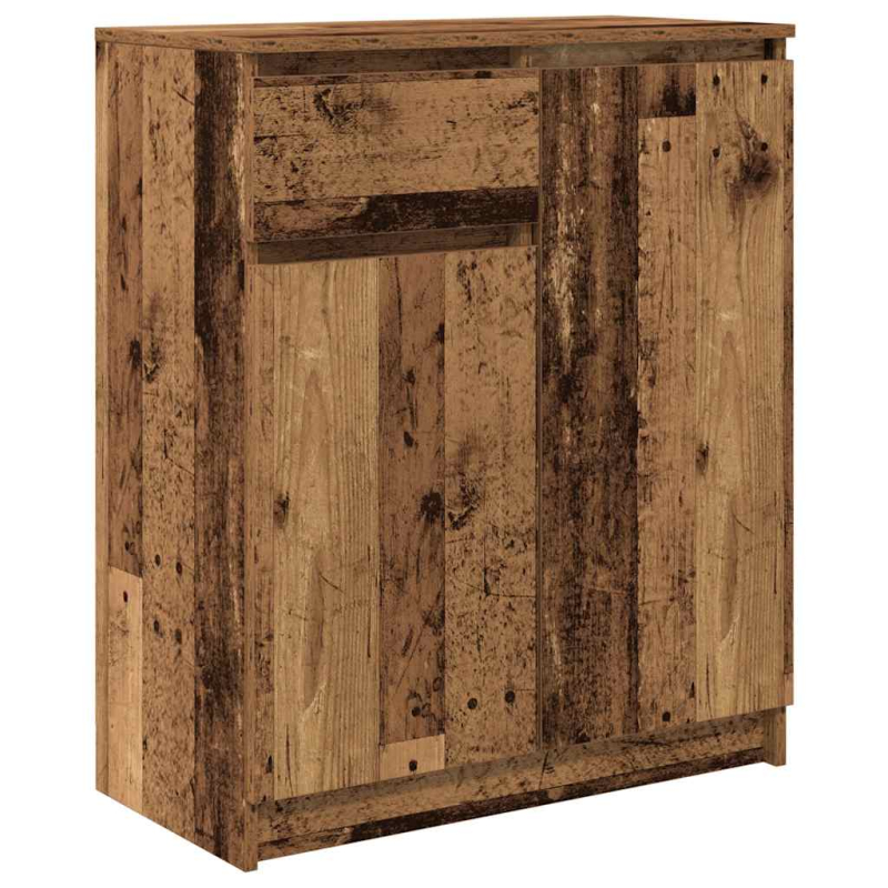 Sideboard mit Schublade Altholz-Optik 71x35x84 cm Holzwerkstoff