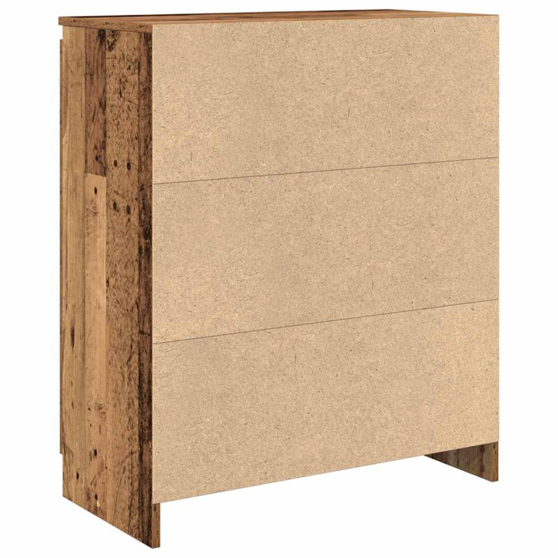 Sideboard mit Schublade Altholz-Optik 71x35x84 cm Holzwerkstoff