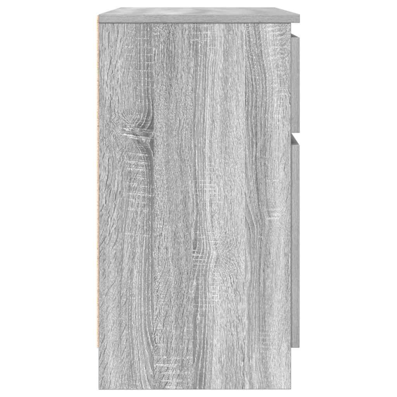 Sideboard mit Schublade Grau Sonoma 71x35x65 cm Holzwerkstoff