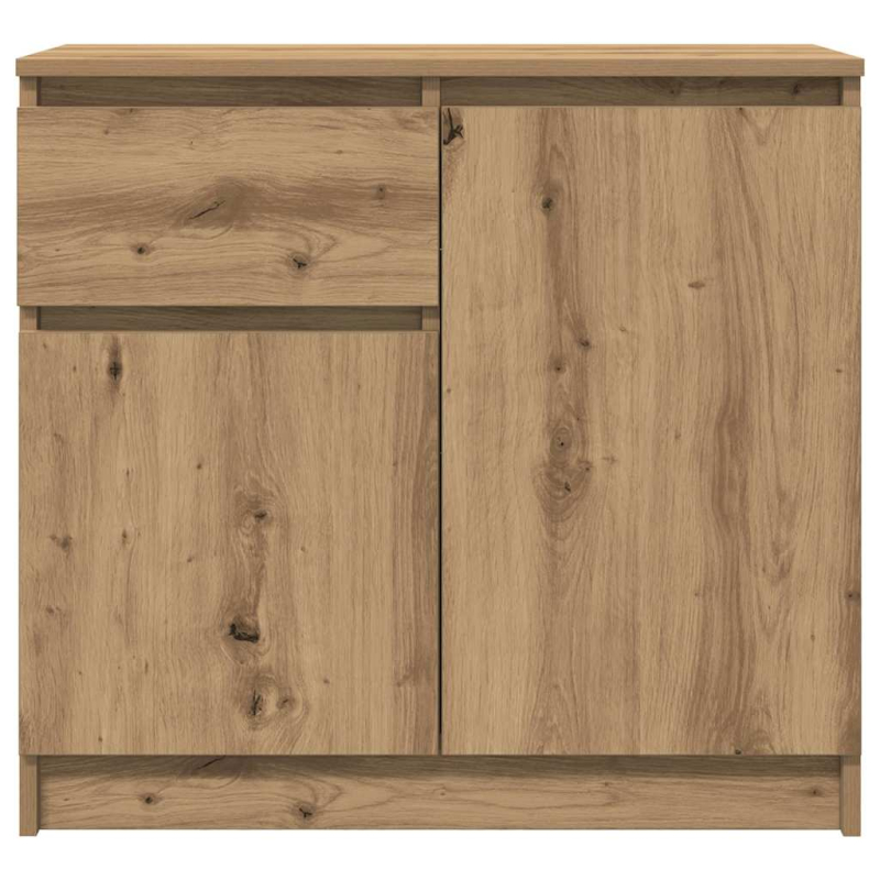 Sideboard mit Schublade Artisan-Eiche 71x35x65 cm Holzwerkstoff