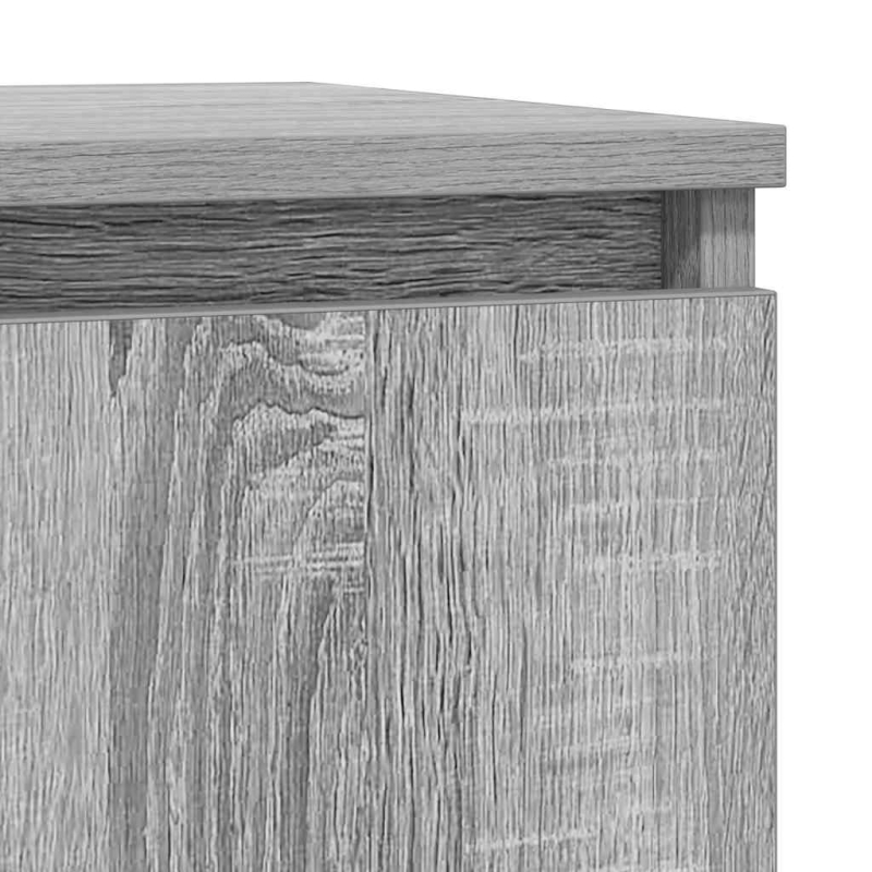 Sideboard Grau Sonoma 29,5x34x76 cm Holzwerkstoff