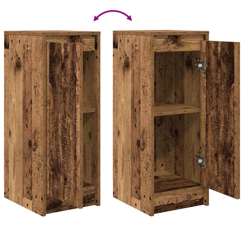 Sideboard Altholz-Optik 29,5x34x76 cm Holzwerkstoff