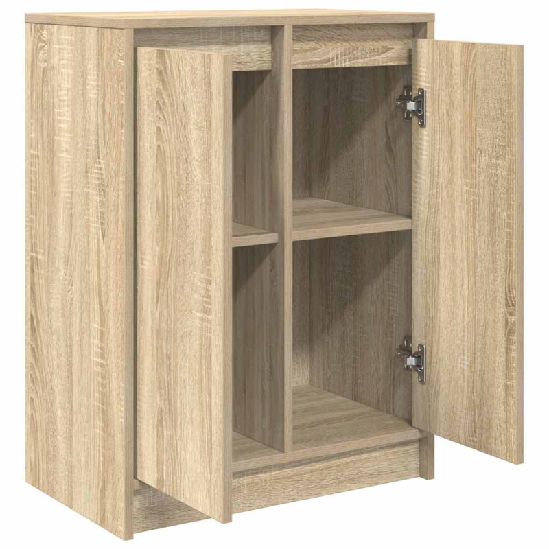 Sideboard Sonoma-Eiche 57x34x76 cm Holzwerkstoff