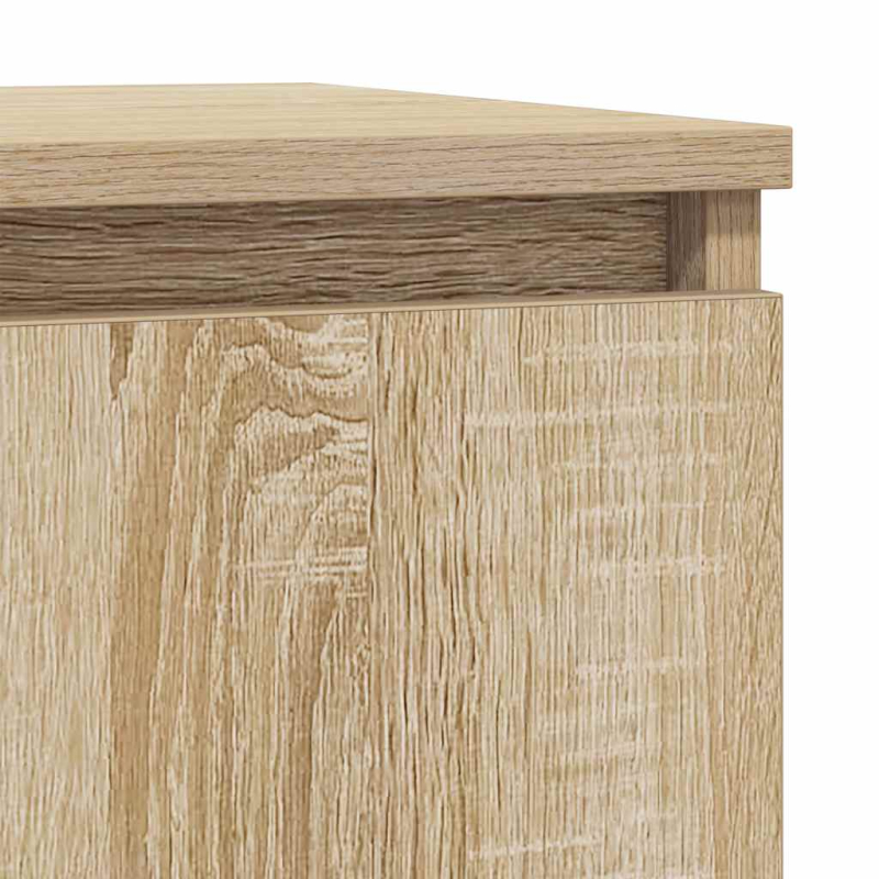 Sideboard Sonoma-Eiche 57x34x76 cm Holzwerkstoff