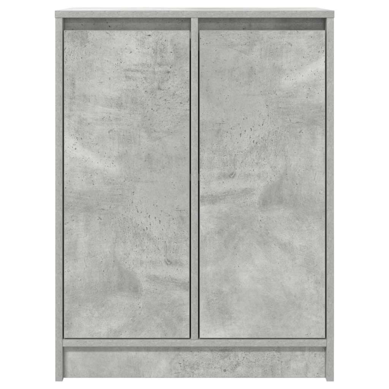 Sideboard Betongrau 57x34x76 cm Holzwerkstoff