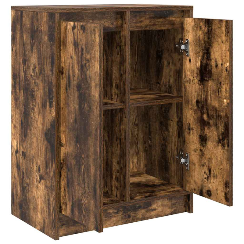 Sideboard Räuchereiche 57x34x76 cm Holzwerkstoff