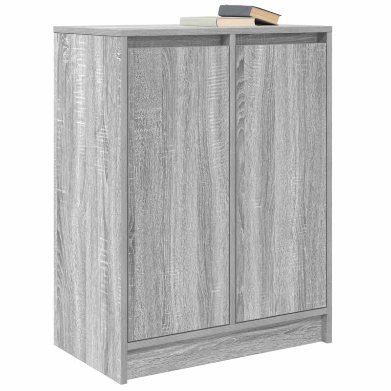 Sideboard Grau Sonoma 57x34x76 cm Holzwerkstoff