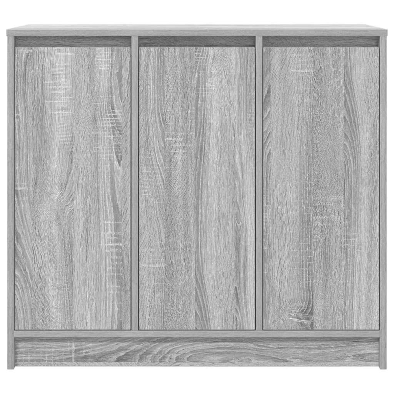 Sideboard Grau Sonoma 85x34x76 cm Holzwerkstoff
