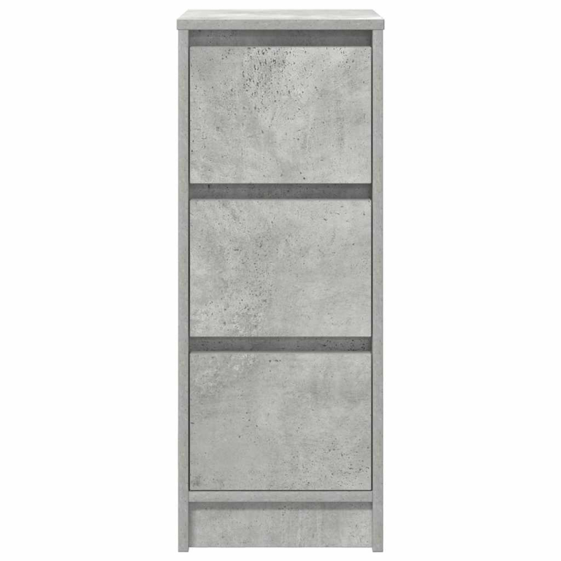 Sideboard Betongrau 29,5x34x76 cm Holzwerkstoff