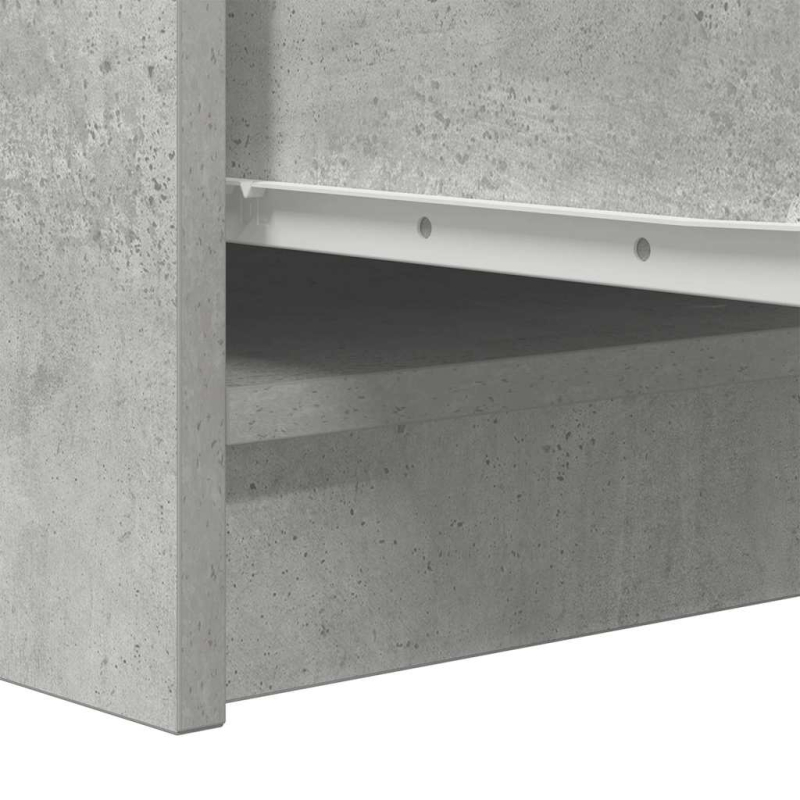 Sideboard Betongrau 29,5x34x76 cm Holzwerkstoff