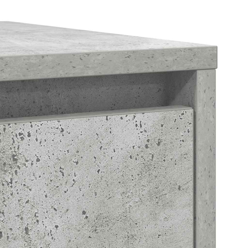 Sideboard Betongrau 29,5x34x76 cm Holzwerkstoff