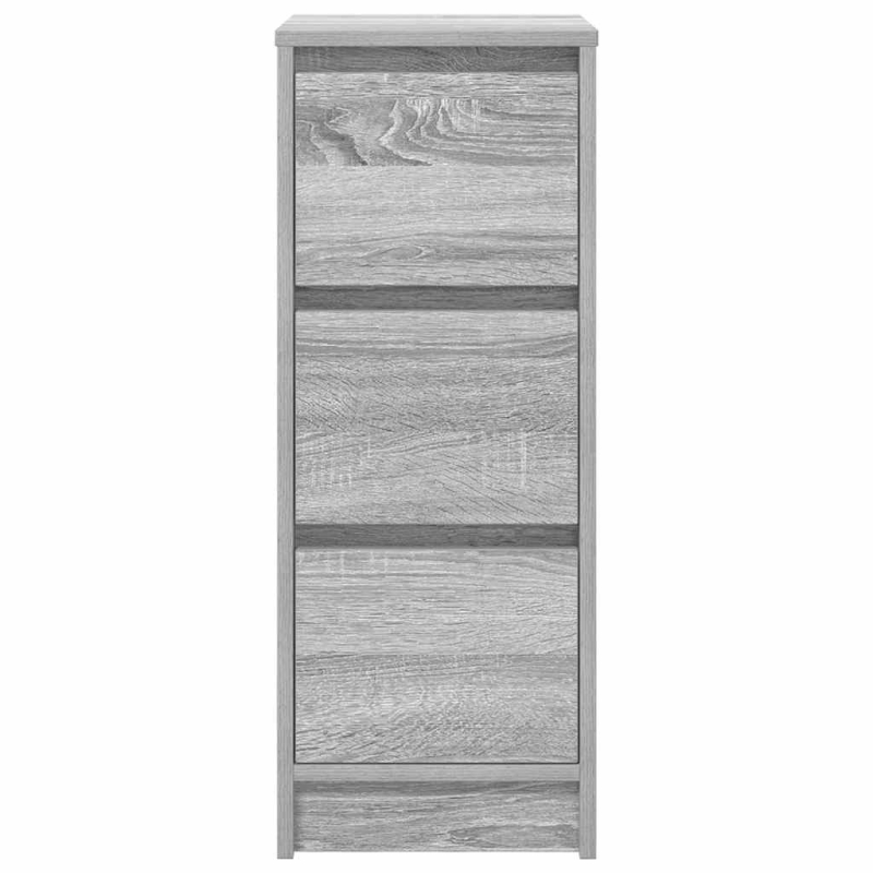 Sideboard Grau Sonoma 29,5x34x76 cm Holzwerkstoff