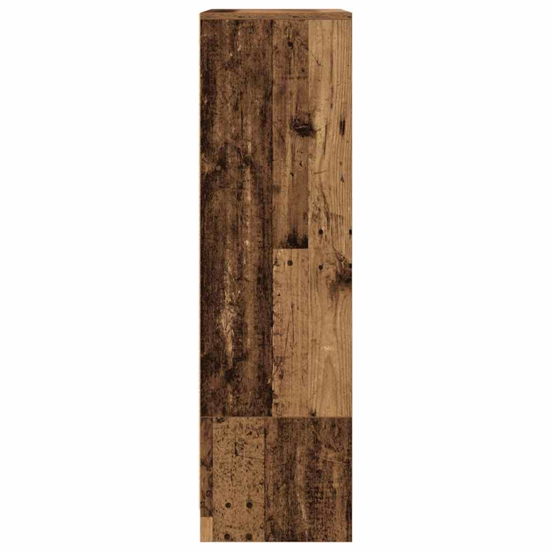 Schrank mit Schublade Altholz-Optik 55,5x34x119,5 cm