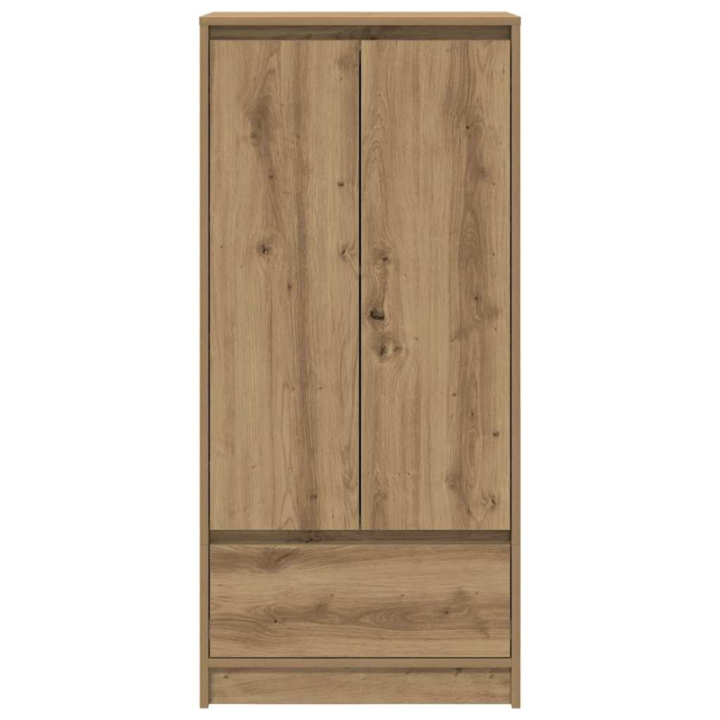 Schrank mit Schublade Artisan-Eiche 55,5x34x119,5 cm