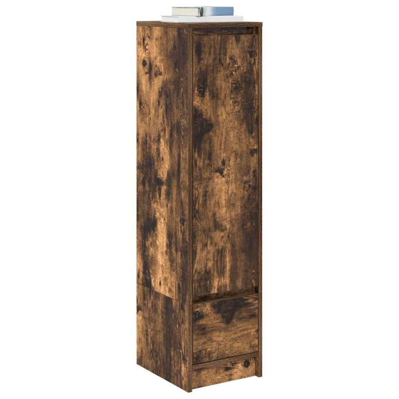 Highboard Räuchereiche 29,5x34x119,5 cm Holzwerkstoff