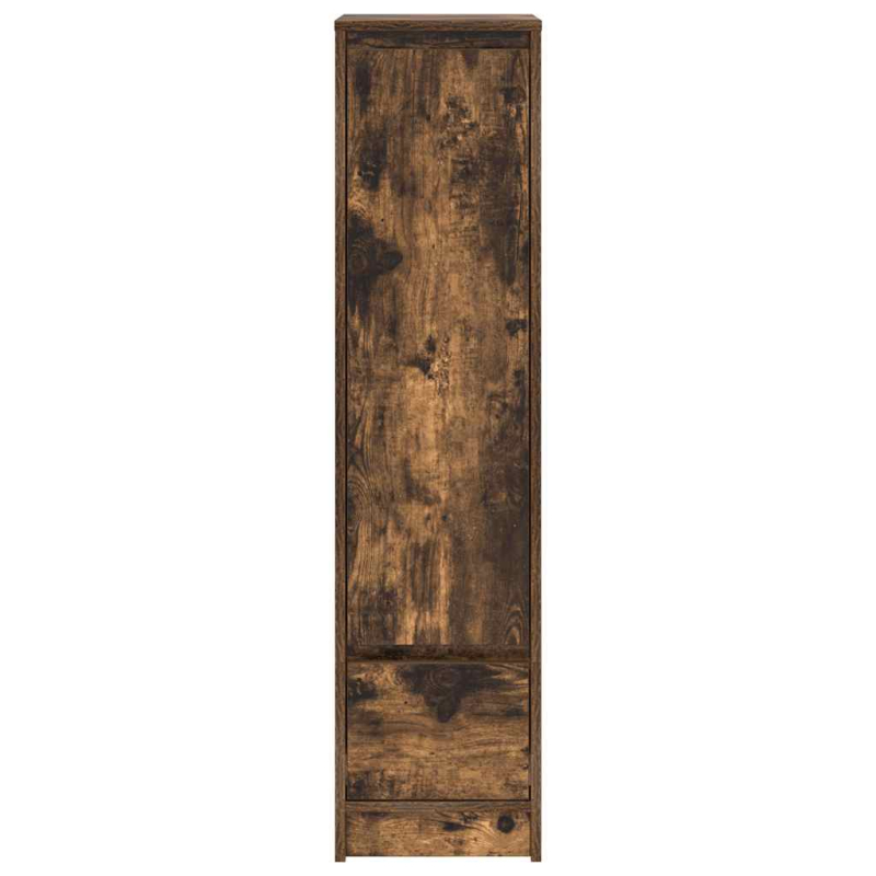 Highboard Räuchereiche 29,5x34x119,5 cm Holzwerkstoff