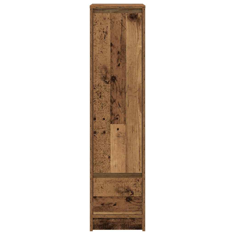 Highboard Altholz-Optik 29,5x34x119,5 cm Holzwerkstoff