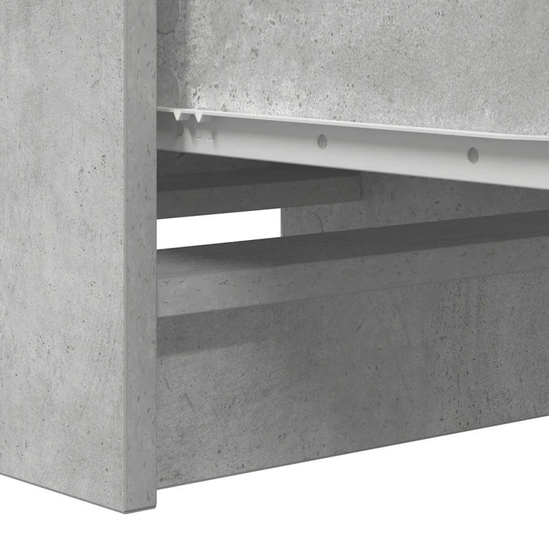 Sideboard Betongrau 37,5x35x99 cm Holzwerkstoff