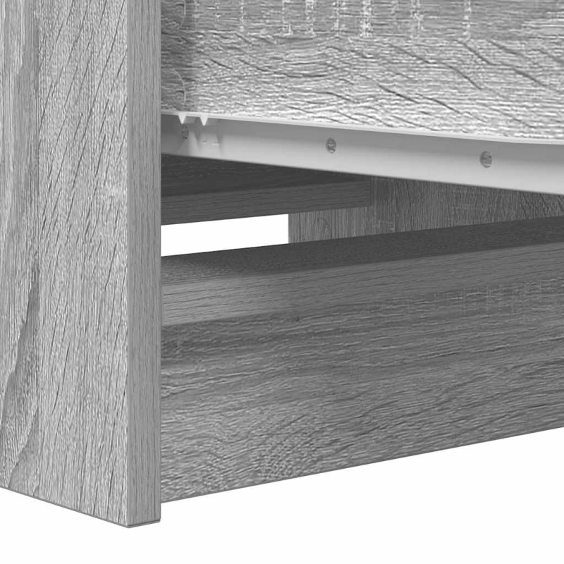 Sideboard Grau Sonoma 37,5x35x99 cm Holzwerkstoff