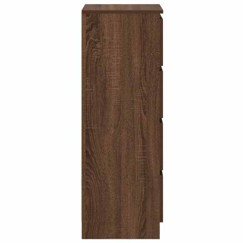 Sideboard Braun Eichen-Optik 37,5x35x99 cm Holzwerkstoff