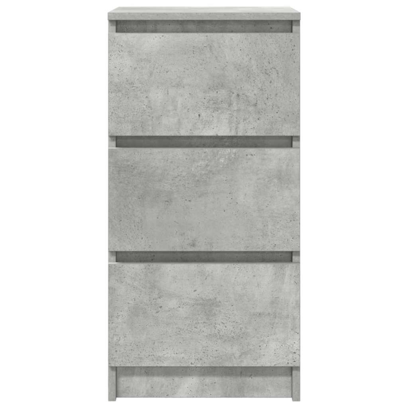 Sideboard Betongrau 37,5x35x76 cm Holzwerkstoff