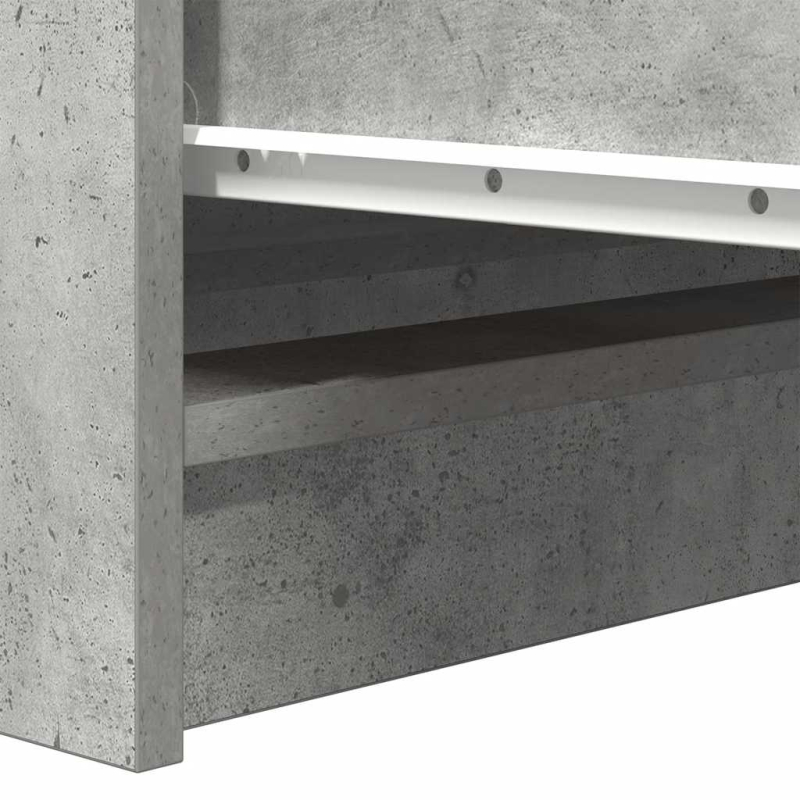 Sideboard Betongrau 37,5x35x76 cm Holzwerkstoff