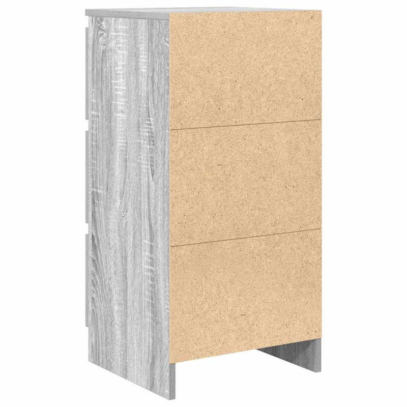 Sideboard Grau Sonoma 37,5x35x76 cm Holzwerkstoff