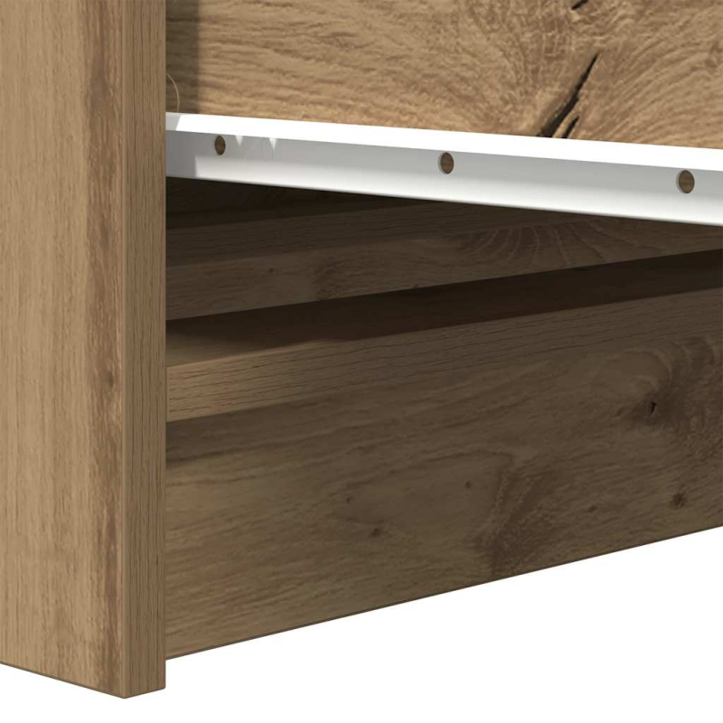 Sideboard Artisan-Eiche 37,5x35x76 cm Holzwerkstoff