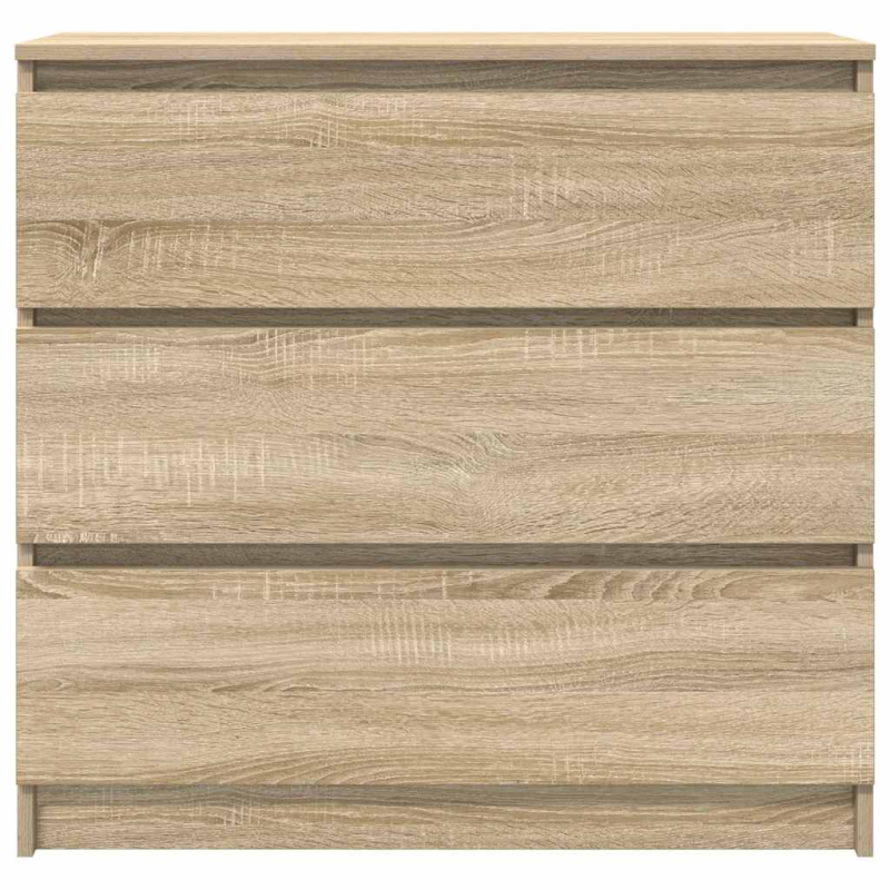 Sideboard Sonoma-Eiche 80x35x76 cm Holzwerkstoff