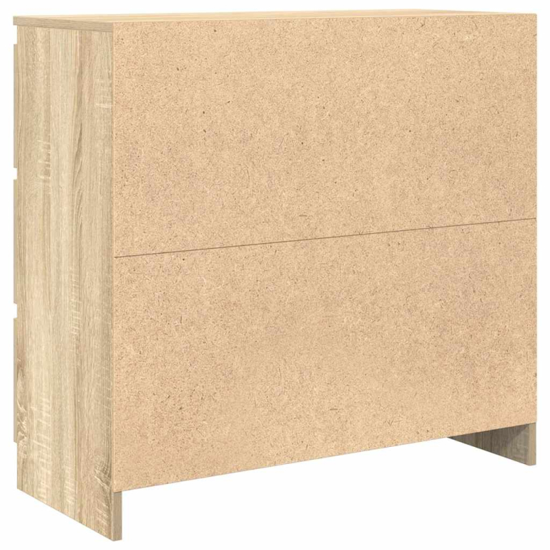 Sideboard Sonoma-Eiche 80x35x76 cm Holzwerkstoff