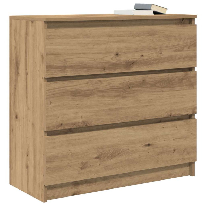Sideboard Artisan-Eiche 80x35x76 cm Holzwerkstoff