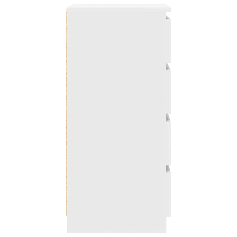 Sideboard Weiß 37,5x35x76 cm Holzwerkstoff
